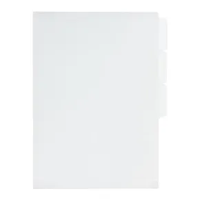 Obal na dokumenty + 3 x L rozřaďovač FL101CH bílý